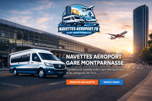 Tarif navette aéroport gare Montparnasse