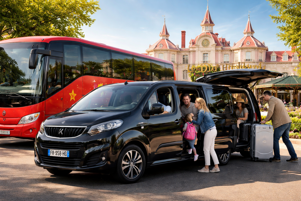 Navette aéroport Disneyland